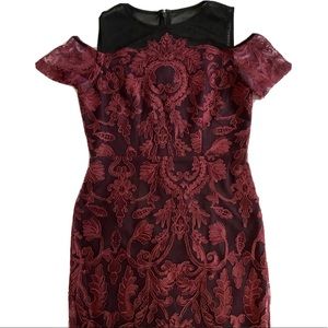 JAX Black Label Women’s Dress Maroon Red Size:8